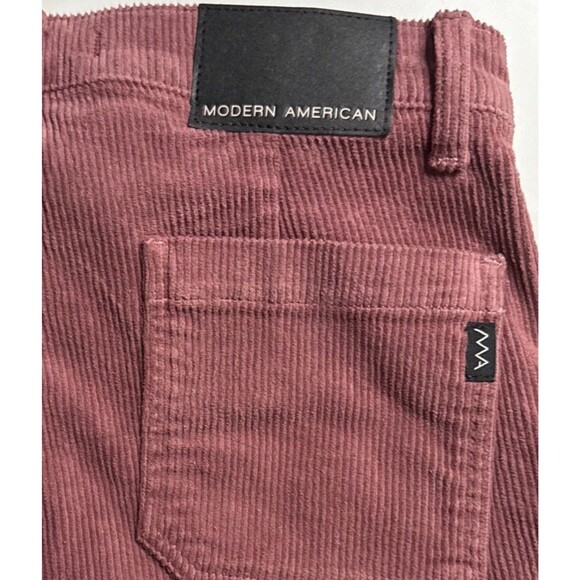 Modern American 26 Corduroy Marley Vintage Mauve Wide Leg Pants NWT - Picture 11 of 12